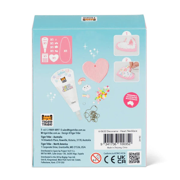 Tiger Tribe Decorama Heart Necklace Kit