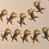 Mamelok Die-Cut Garland - Christmas Cat
