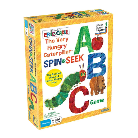 Briarpatch Very Hungry Caterpillar Spin & Seek ABC Game