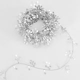 Rite Lite Chanukah Wire Garland 22ft Silver Dreidels