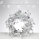 Rite Lite Chanukah Wire Garland 22ft Silver Dreidels