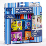 Rite Lite My Play Wood Train Toy Menorah