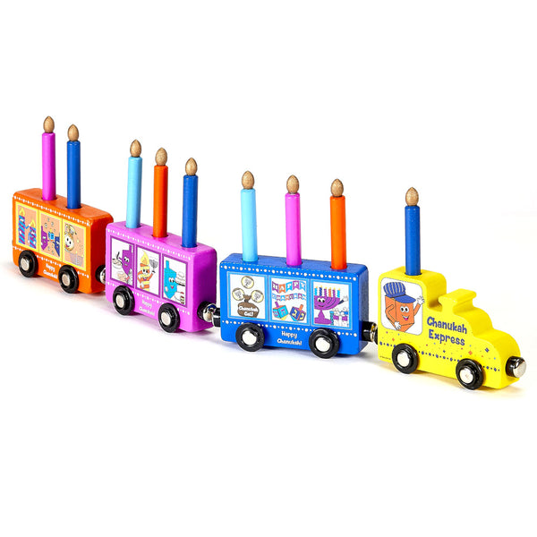 Rite Lite My Play Wood Train Toy Menorah