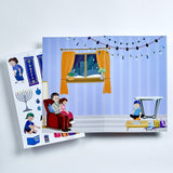 Rite Lite Chanukah Reusable Sticker Scenes