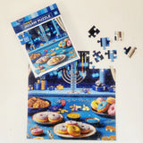 Rite Lite Puzzle 100pc - Chanukah Scene