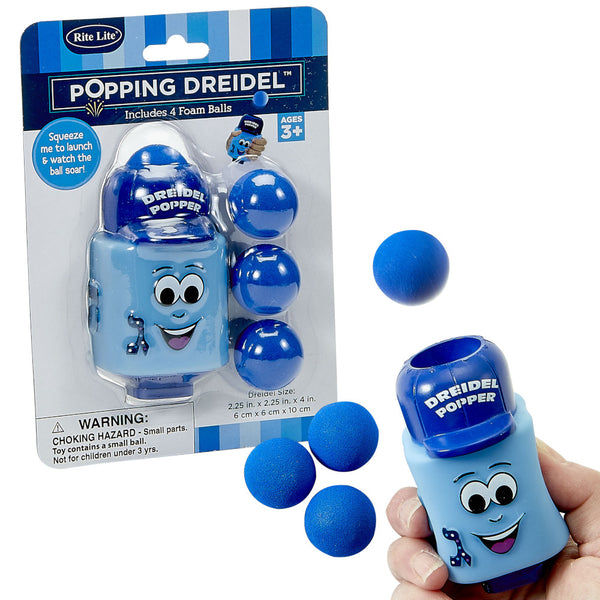 Rite Lite Popping Dreidel Toy