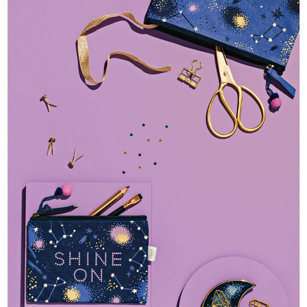 Danica Jubilee Zipper Pouches Set of 2 - Shine