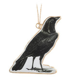 Abbott Hanging Metal Ornament - Standing Crow