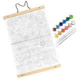 Ooly Paintology Paint-By-Number Canvas Kit - Blue Birds