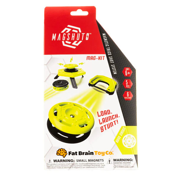 Fat Brain Toys Magshuto Magnetic Trick Shot Toy - Quick Circuit (Series 1)