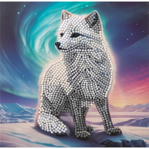 Craft Buddy DIY Crystal Art Card Kit - Aurora the Fox