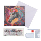 Craft Buddy DIY Crystal Art Card Kit - Charmed Unicorn