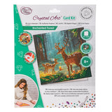Crystal Art Card Kit - Enchanted Forest