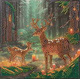 Crystal Art Card Kit - Enchanted Forest