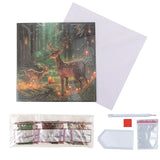 Crystal Art Card Kit - Enchanted Forest