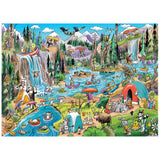 Cobble Hill 1000pc Puzzle - DoodleTown: Portage Pandemonium