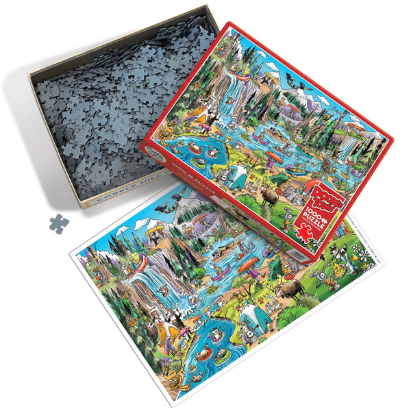 Cobble Hill 1000pc Puzzle - DoodleTown: Portage Pandemonium