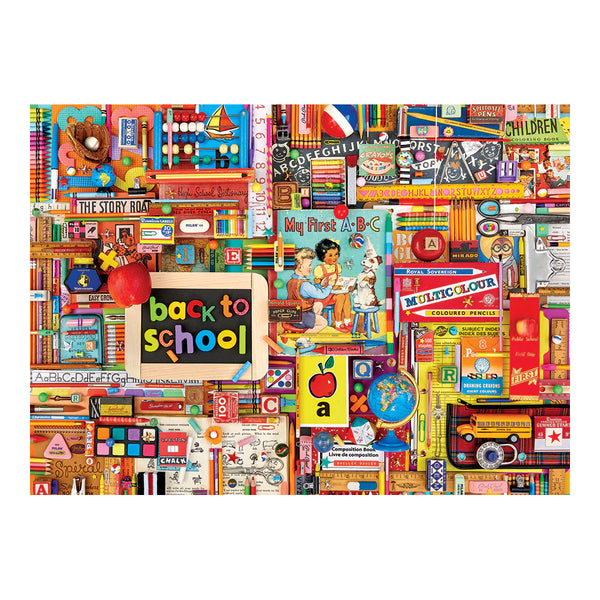 Cobble Hill 1000pc Puzzle - Back to School