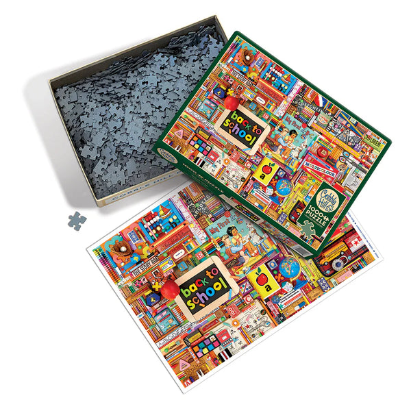 Cobble Hill 1000pc Puzzle - Back to School