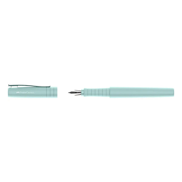 Faber-Castell Poly Pen Fountain Pen, Caribic Blue, Medium