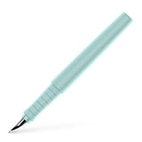 Faber-Castell Poly Pen Fountain Pen, Caribic Blue, Medium