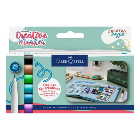 Faber Castell Goldfaber Creative Marker 6pk - Creative Haven