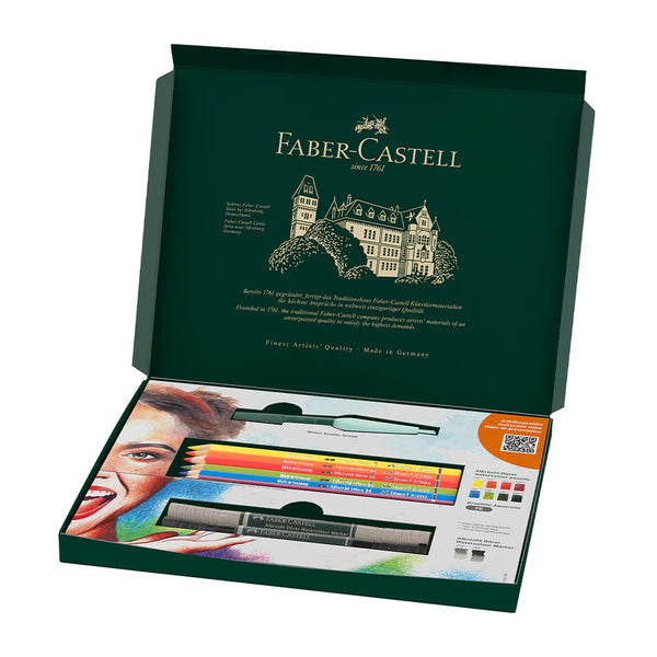 Faber-Castell Artists Watercolour Pencil Discovery Set 12pc