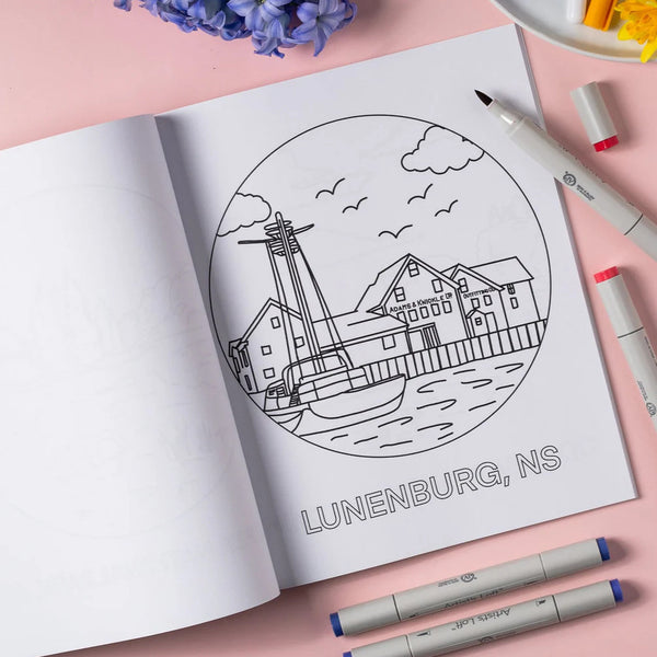 Jaybee Design Oh Canada Colouring Book