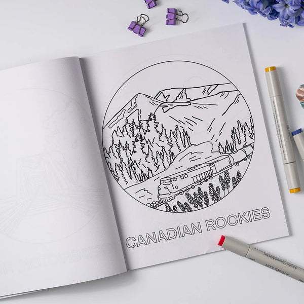 Jaybee Design Oh Canada Colouring Book