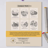 Jaybee Design Oh Canada Colouring Book