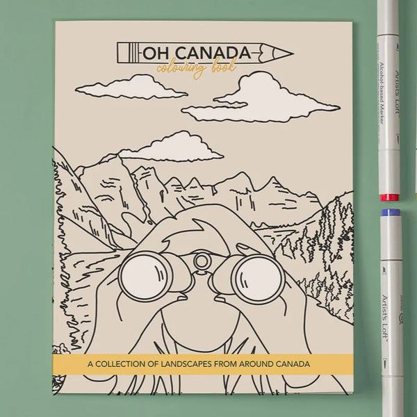 Jaybee Design Oh Canada Colouring Book