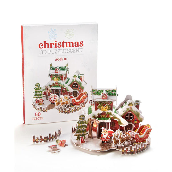 GiftCraft Christmas 3D Puzzle Scene