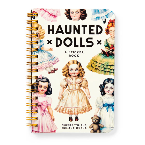 Brass Monkey Sticker Book - Haunted Dolls
