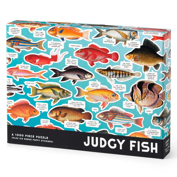 Brass Monkey Puzzle 1000pc - Judgy Fish