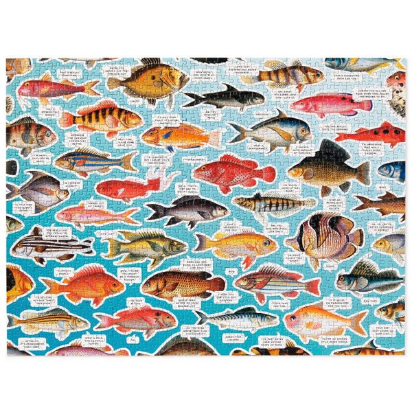 Brass Monkey Puzzle 1000pc - Judgy Fish