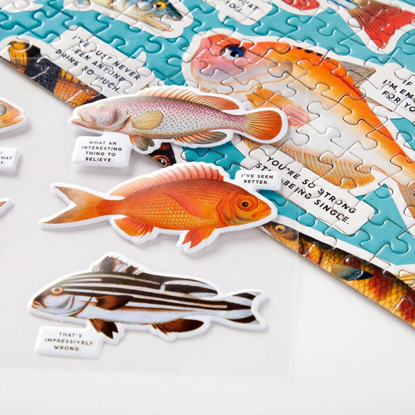 Brass Monkey Puzzle 1000pc - Judgy Fish