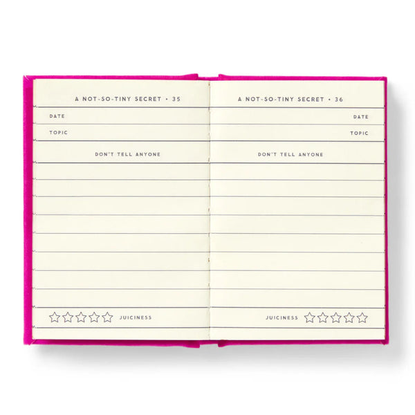 Brass Monkey Mini Diary - Not-So-Tiny Secrets