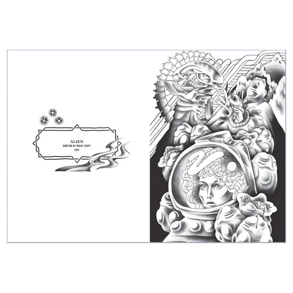 Classic Horror Movies Colouring Book by Ricard Diseño