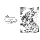 Classic Horror Movies Colouring Book by Ricard Diseño