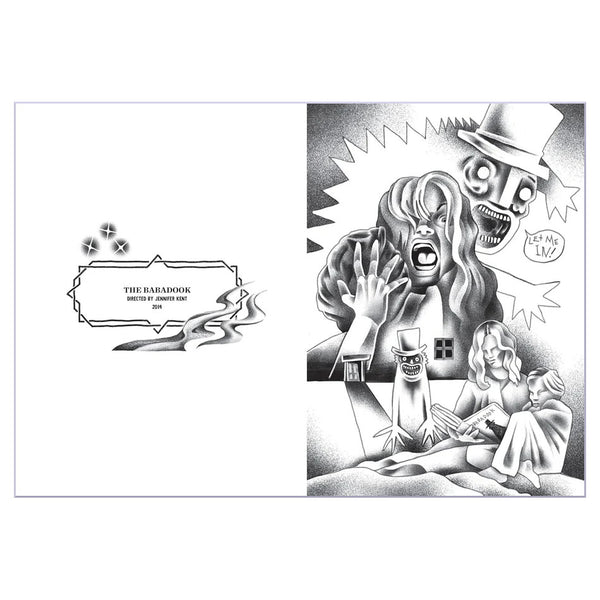 Classic Horror Movies Colouring Book by Ricard Diseño