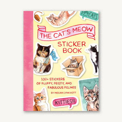 The Cat's Meow Sticker Book by Megan Lynn Kott