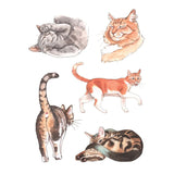 The Cat's Meow Sticker Book by Megan Lynn Kott