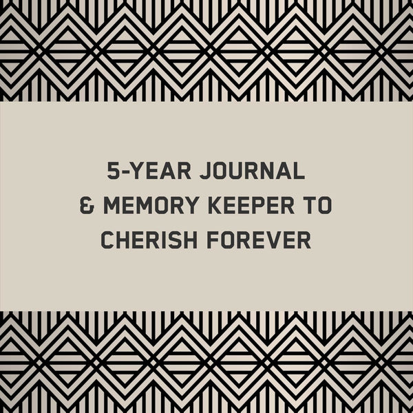 Chronicle Books One Line a Day: A Five-Year Memory Book, Charcoal Canvas