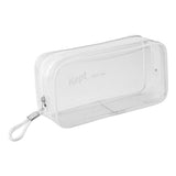 Kept Transparent Pencil Pouch - White