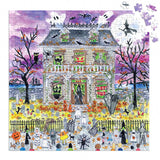 Galison 500pc Puzzle - Michael Storrings Glow-in-the-Dark Haunted House