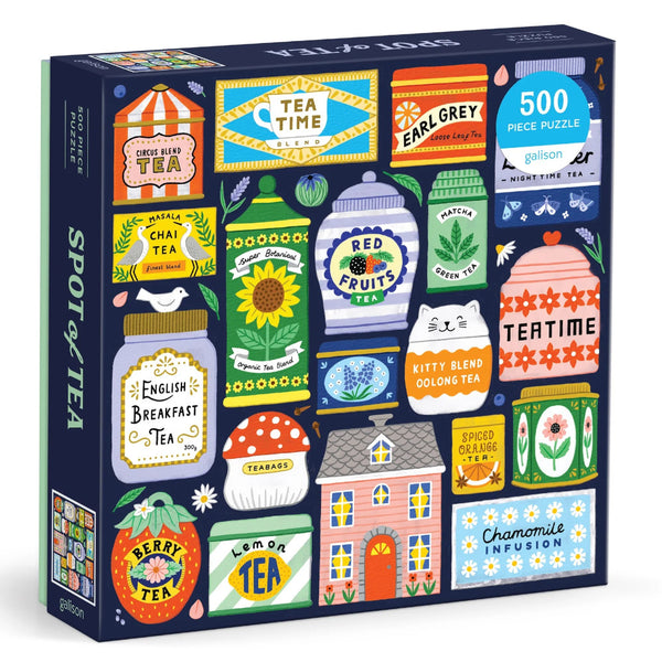Galison 500pc Puzzle - Spot of Tea