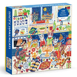 Galison 500pc Puzzle - Happy Hanukcats