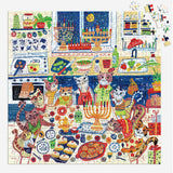 Galison 500pc Puzzle - Happy Hanukcats