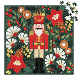 Galison 500pc Foil Puzzle - Merry Nutcracker
