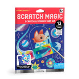 Mudpuppy Scratch Art Magic Kit - Galaxy